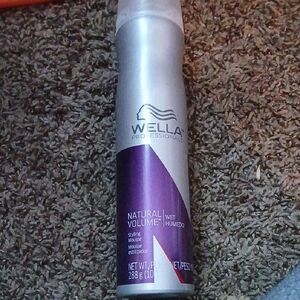 Wella Natural Volume Styling Mousse - Silver and Purple